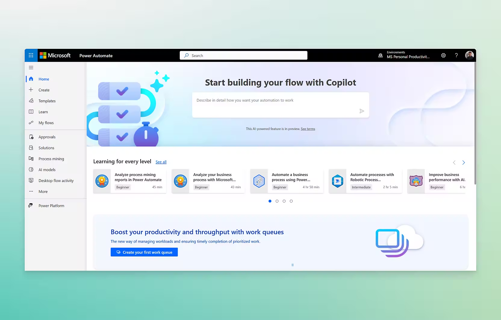 Microsoft Copilot Studio - NAS conception