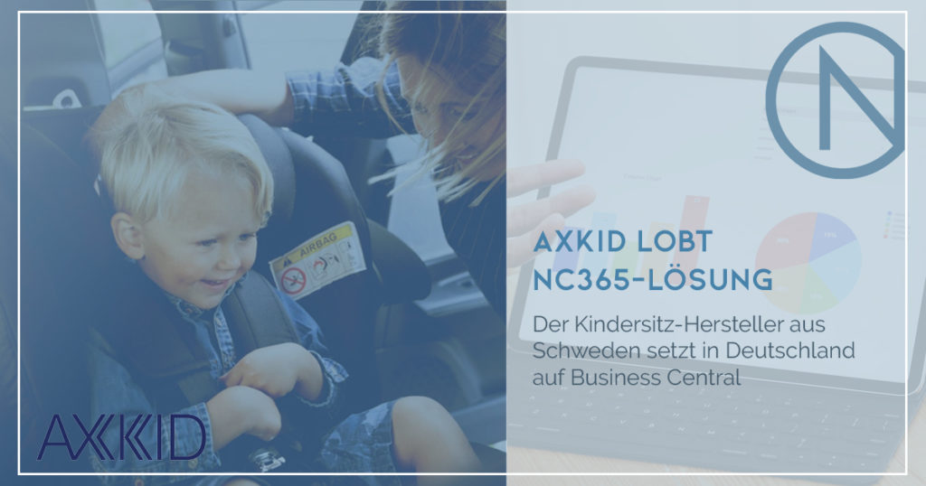 Axkid praises NC365 solution – always available thanks to cloud ERP Business Central and Power BI