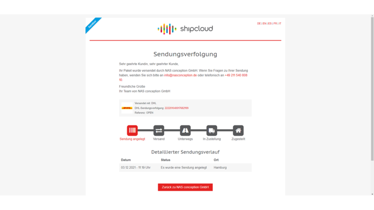 05 nc365–shipcloud connect sendungverfolgung