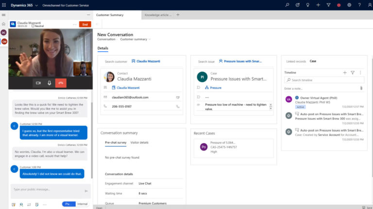 microsoft dynamics 365 customer servce features1