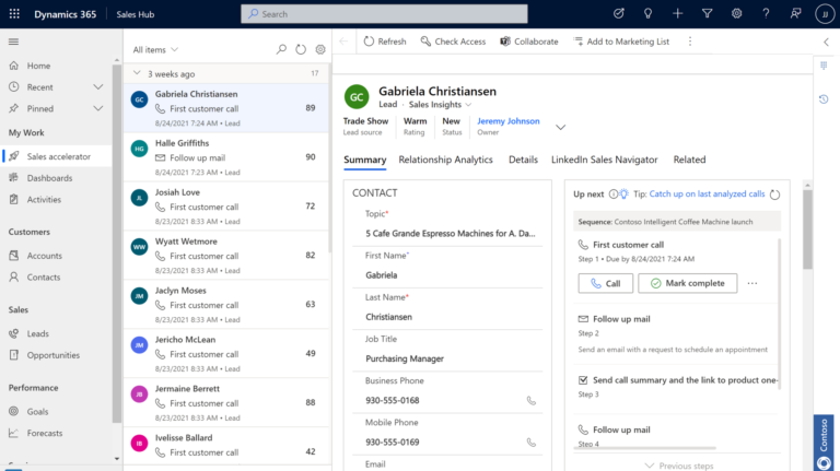 microsoft dynamics 365 sales feature2