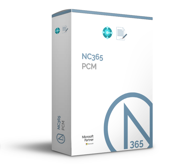 nc365 project contract management