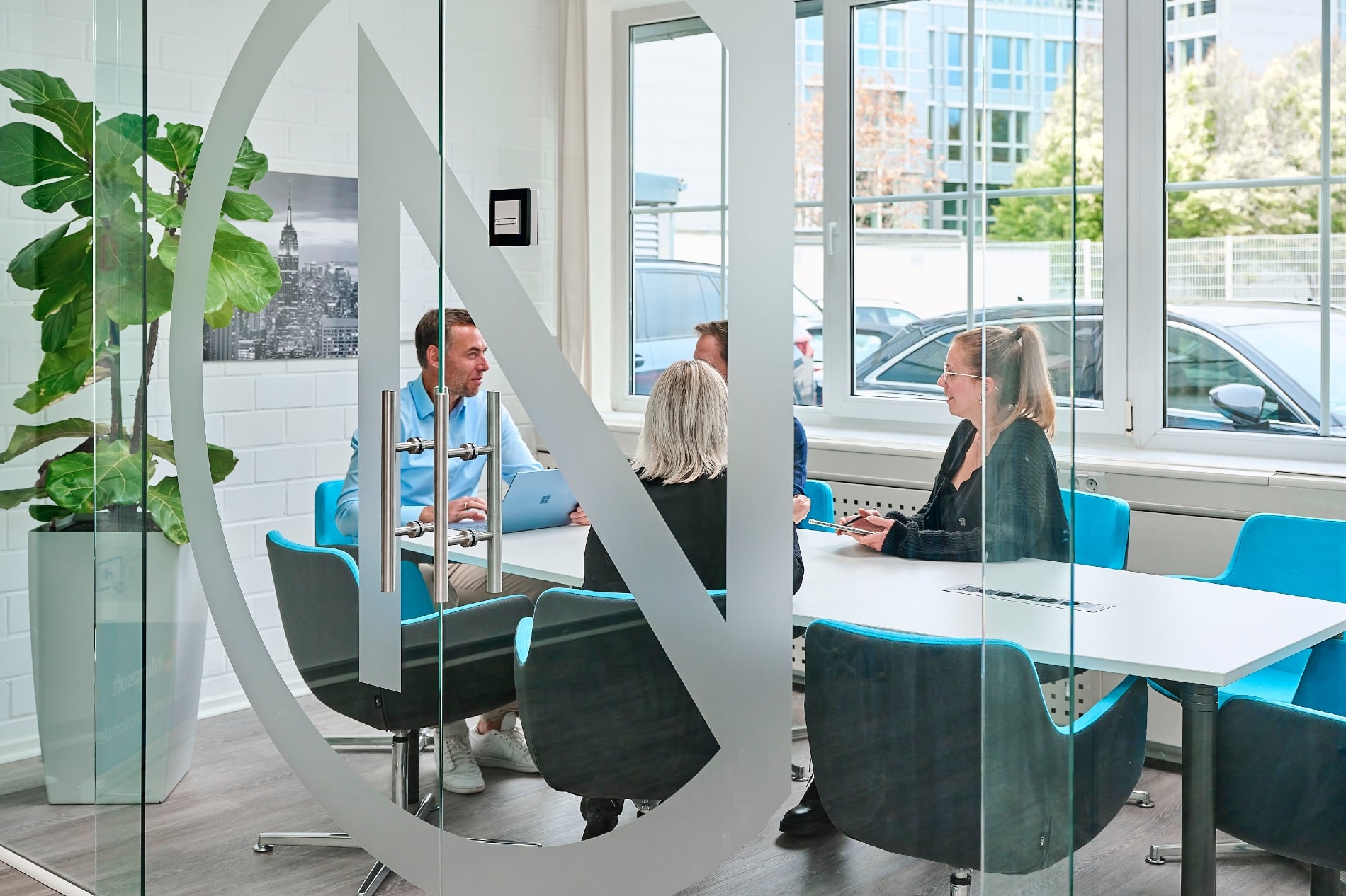 nas conception business central workshop in duesseldorf in aktion