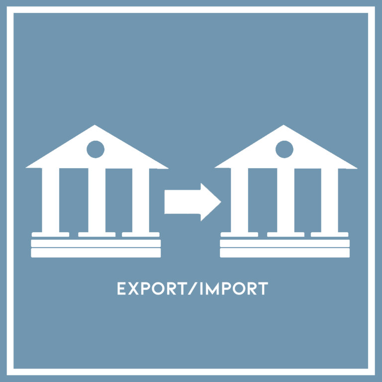 nc module payment transactions export/import